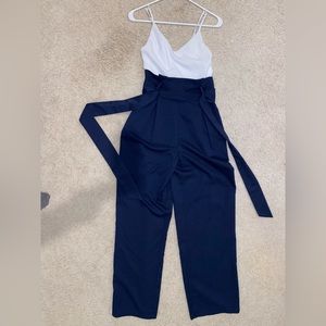 Forever 21 Jumpsuit with Belt & adjustable straps & pockets